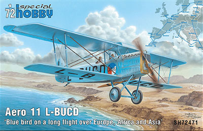予約 チェコ アエロA.11長距離記録飛行型「ブルーバード」